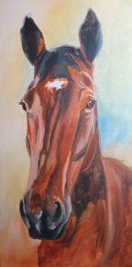horse painting in progress 3