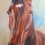 horse painting in progress 3
