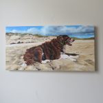 dog portrait canvas