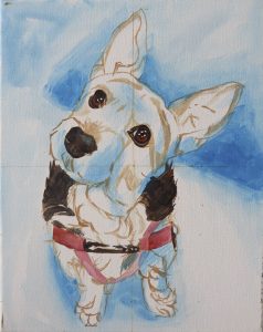 terrier painting progress2