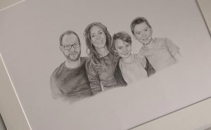 parents and children portrait