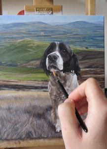 painting progress