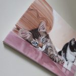 kitten painting