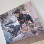 rottweilers painting