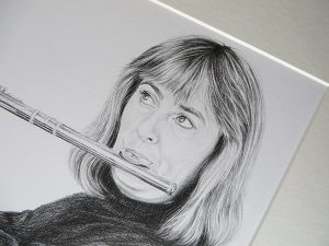 mounted drawing detail