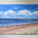 seascape painting on canvas