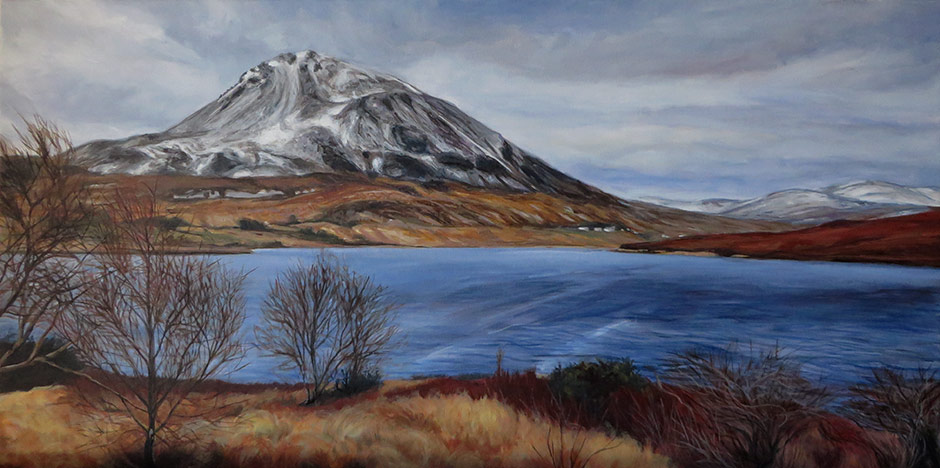 buy art prints of mt errigal painting