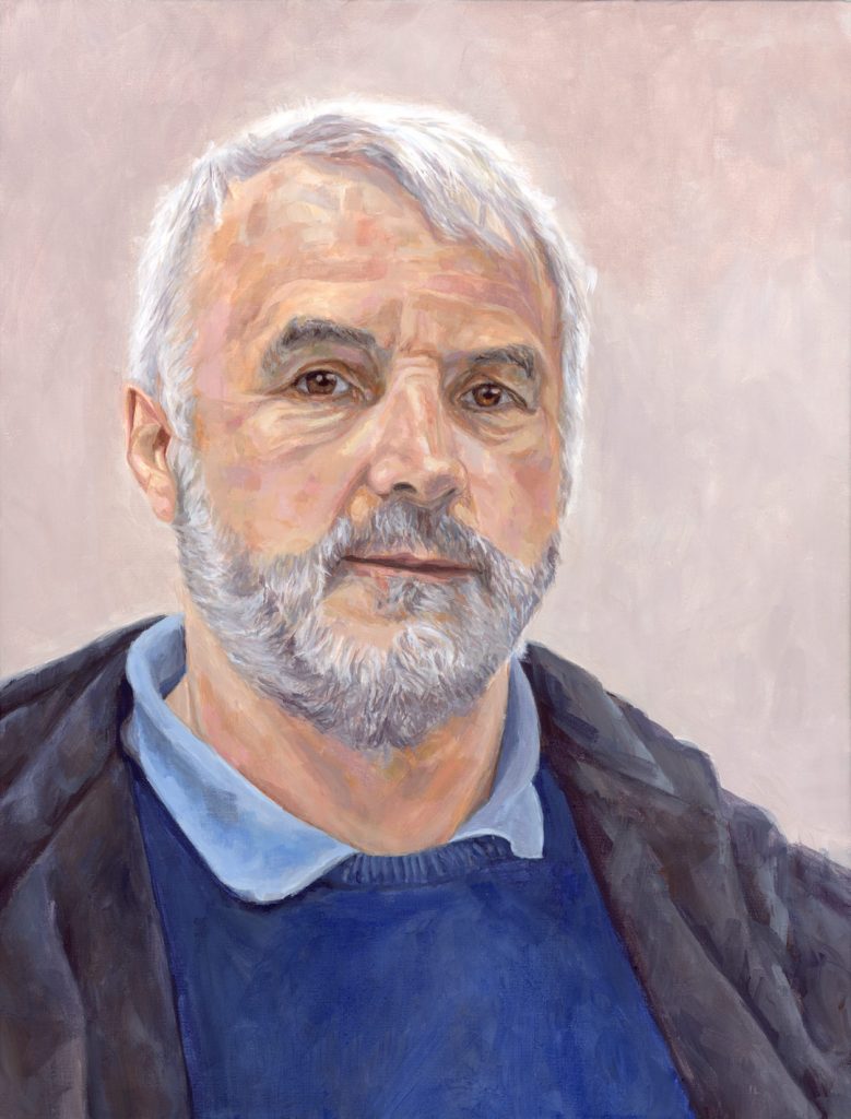 portrait of an older man smiling