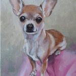 chihuahua portrait in progress 2