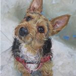 portrait in progress