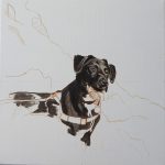 labrador painting step 1