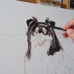 Shadow's portrait in progress