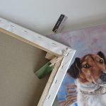 canvas detail and back