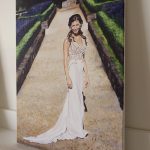 canvas painting detail