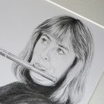 mounted drawing detail