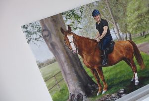 detail of a painting