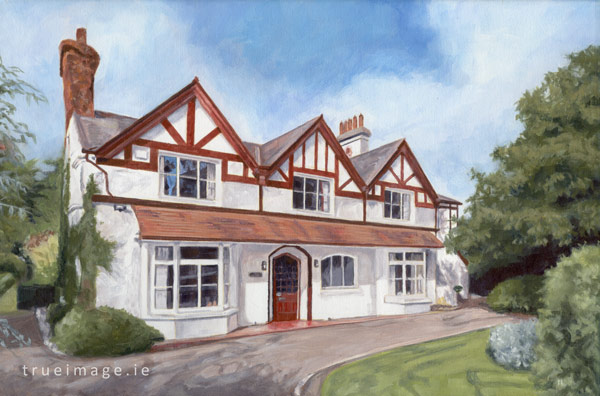 traditional family house painting