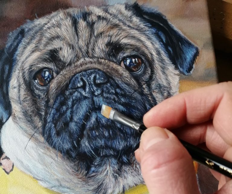 pug portraits ireland