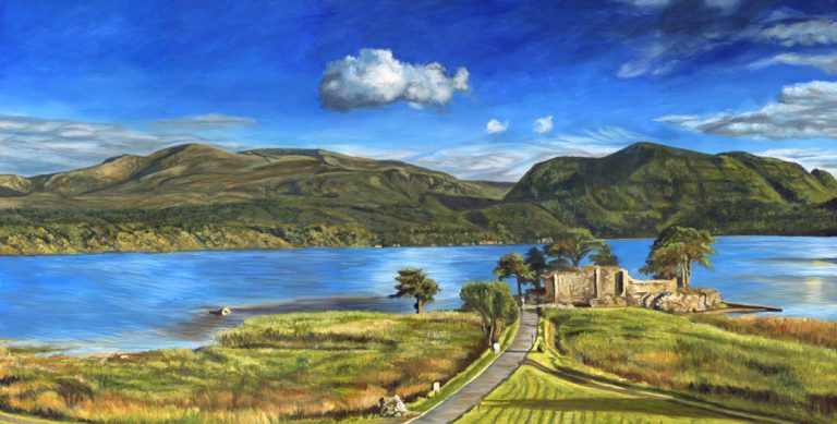 killarney lakes painting